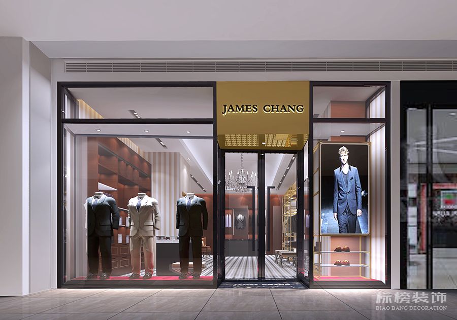 JAMES CHANG服装店铺设计(京基100店)